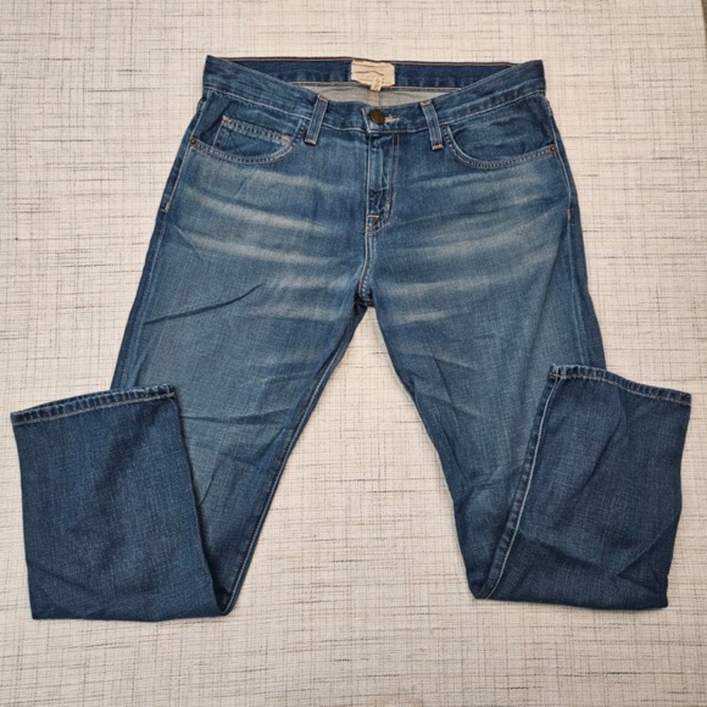 Current Elliott Jeans Women's 26 Blue Denim Distressed Wash‎ Casual